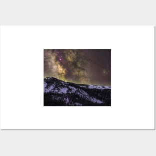 Rockies Milky Way Posters and Art